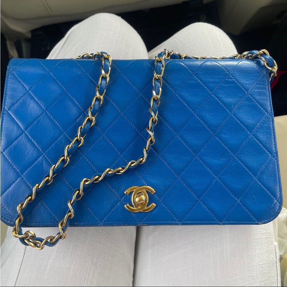 SOLD - Chanel Single Flap Bag